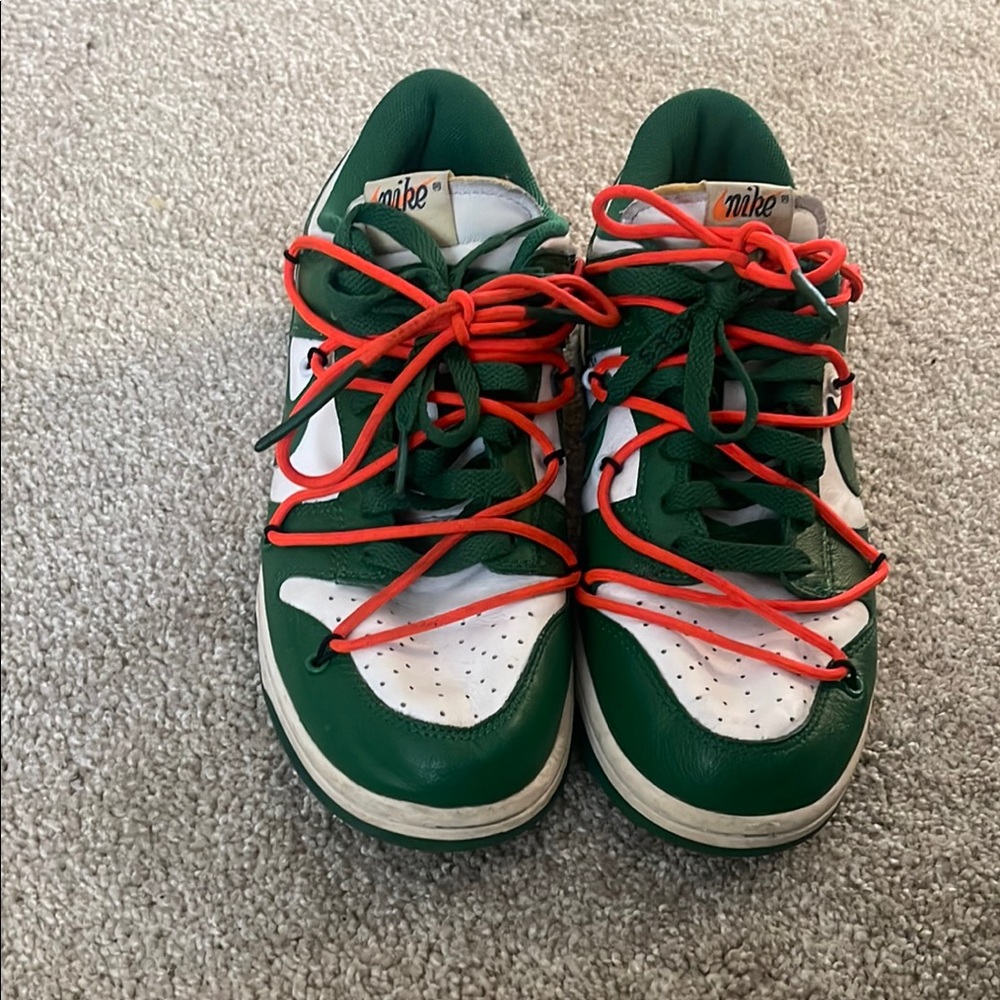 Nike Dunk Low Off-White Pine Green